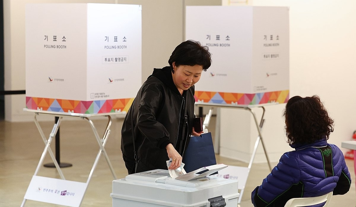 구로구청장 보궐선거 투표(사진=연합뉴스)