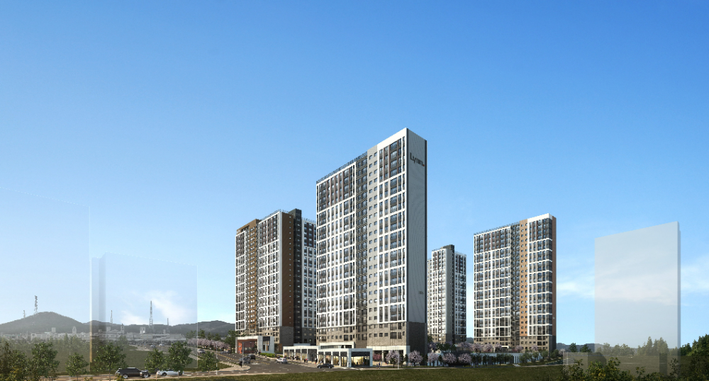 부산 장안지구 우미린 프리미어 투시도.(사진=우미건설)