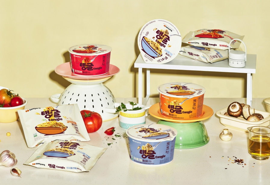 삼양식품, 글로벌 브랜드 ‘탱글’ 신제품 3종 선보여