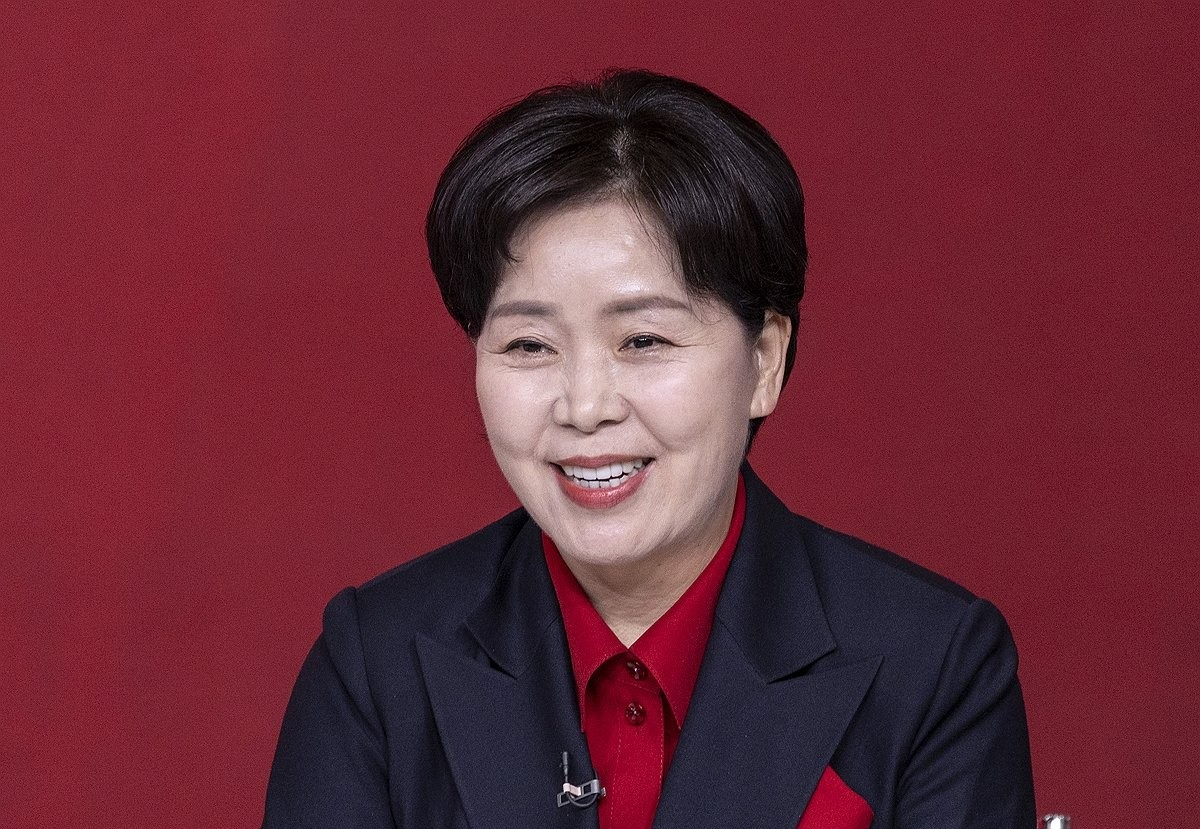 1차 경선 토론회에서 발언하는 양향자 후보(사진=연합뉴스)