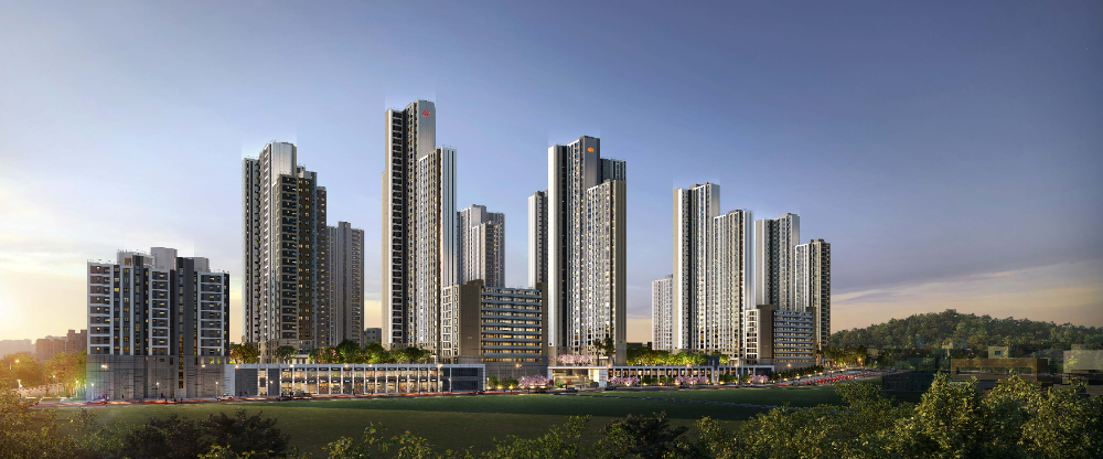 장위9구역 공공재개발 투시도.(사진=DL이앤씨)