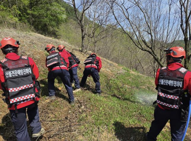제천시, 산불 대비 유관기관 합동훈련 실시