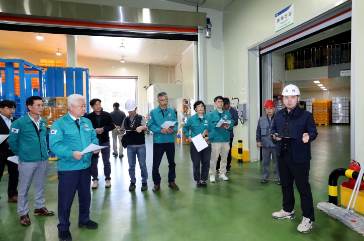 무주농협사진자유통센터 집중안전점검 현장점검