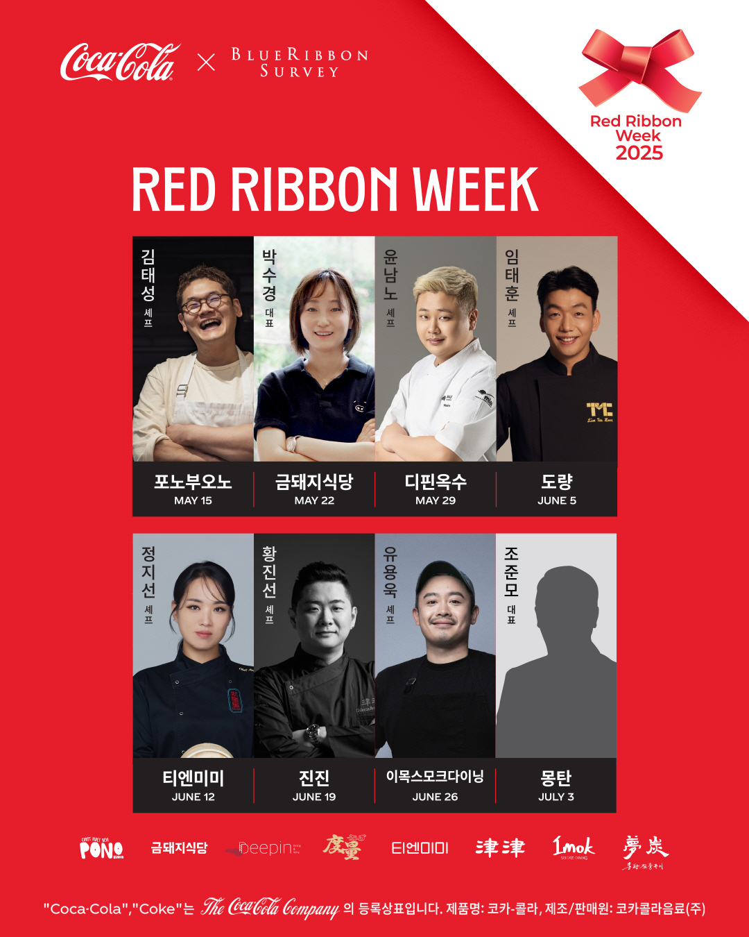 코카-콜라, ‘레드리본 위크 2025’ 진행