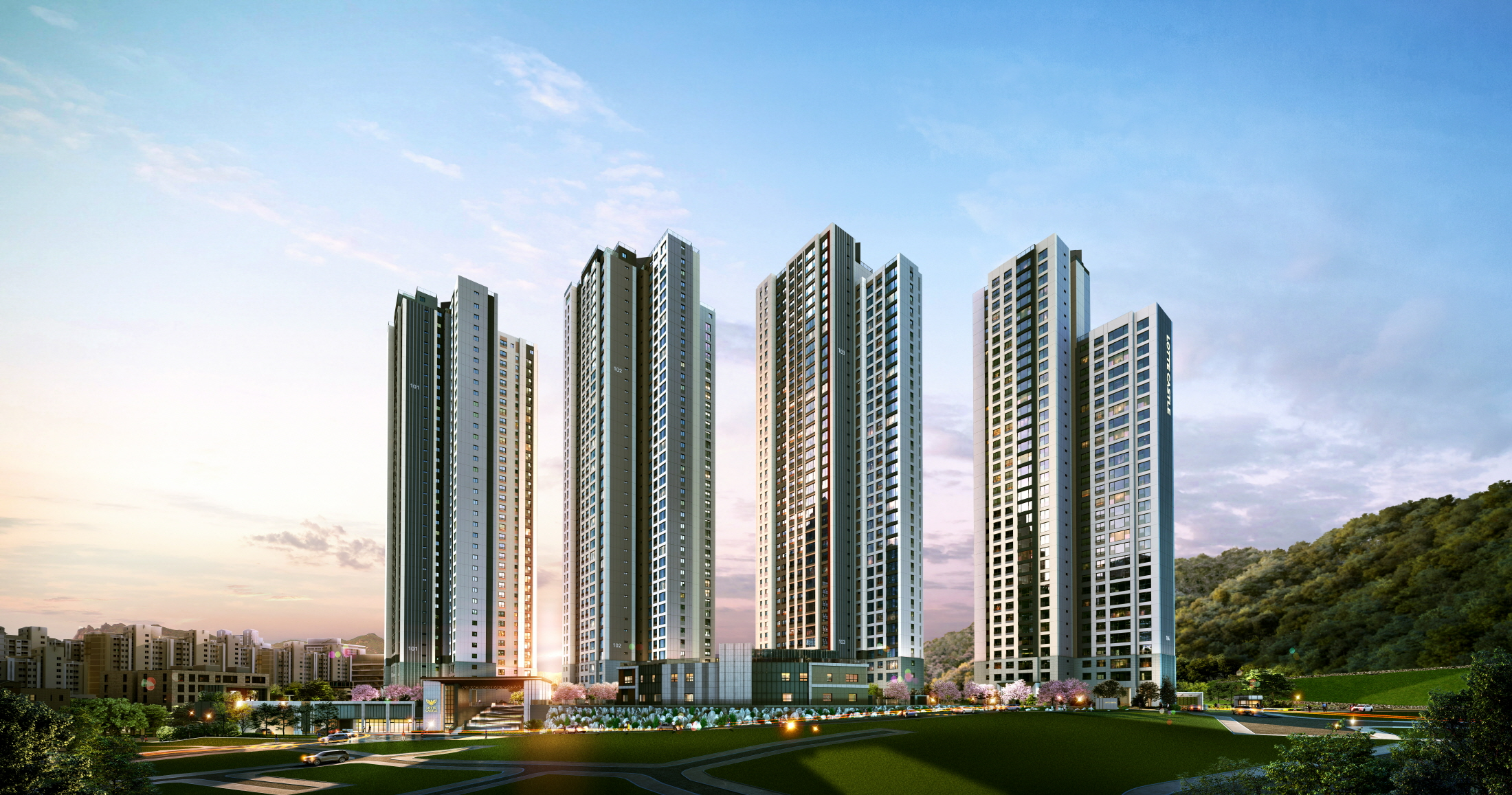 롯데건설 ‘의정부 롯데캐슬 나리벡시티’ 중도금 전액 무이자 혜택 제공