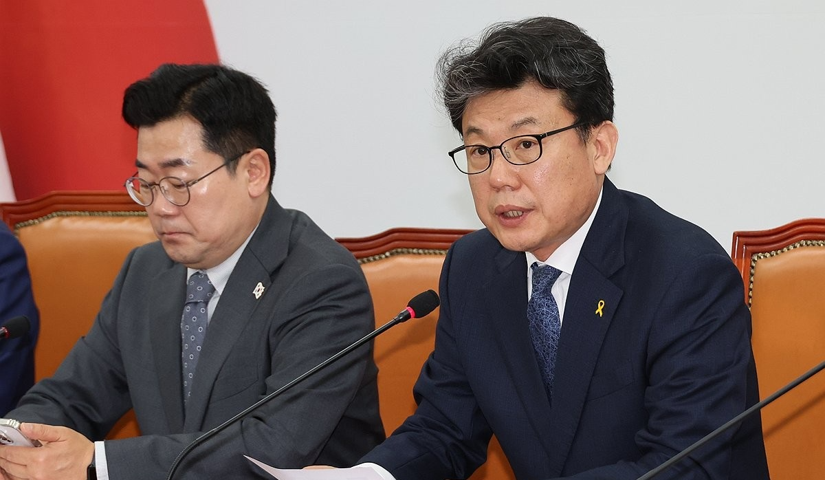 진성준 정책본부장(사진=연합뉴스)