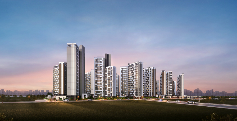 고덕 강일 대성베르힐 투시도.