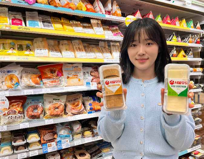 GS25, 서울우유 스핀오프 디저트 5종 선보여