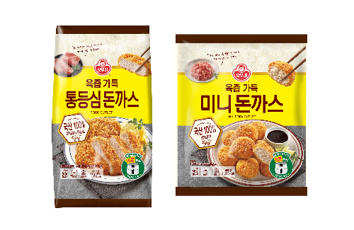 오뚜기, ‘육즙 가득 돈까스’ 2종 선보여