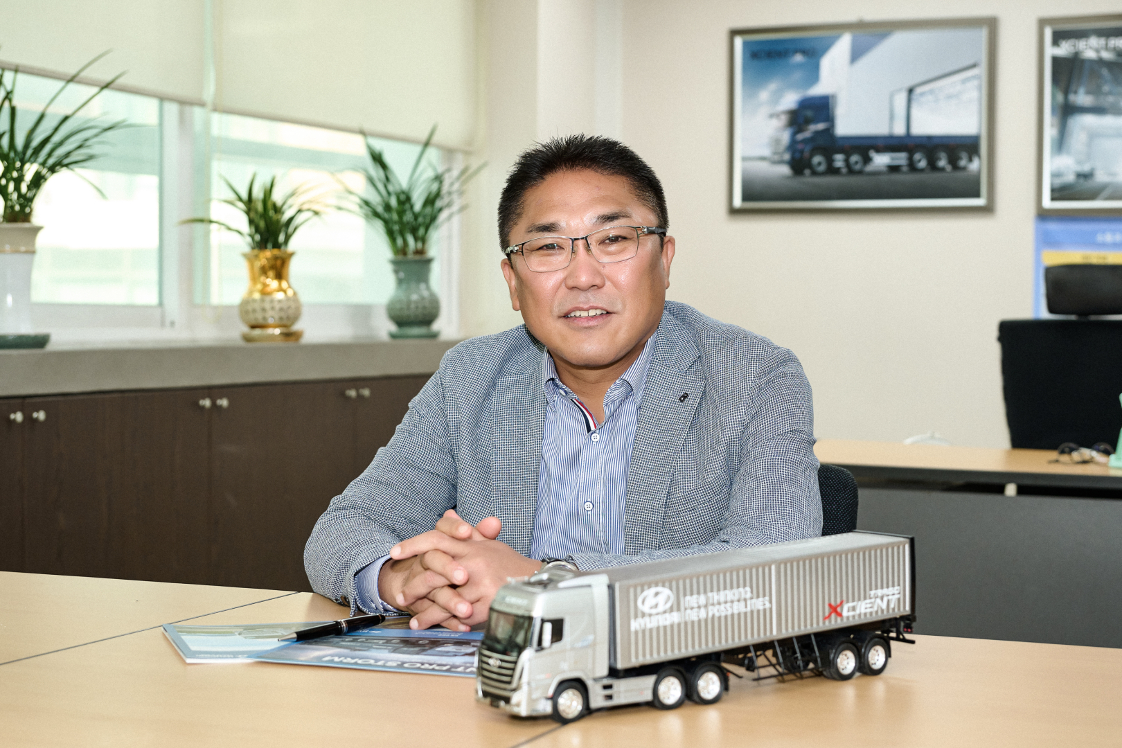 현대차 서부트럭지점 강병철 영업이사.(사진=현대자동차)