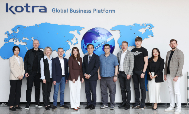 KOTRA, 우크라이나 IT사절단과 AI·SW 분야 협력 모색