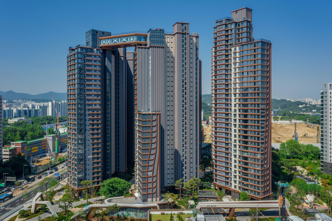 래미안 원펜타스 외관.(사진=삼성물산)