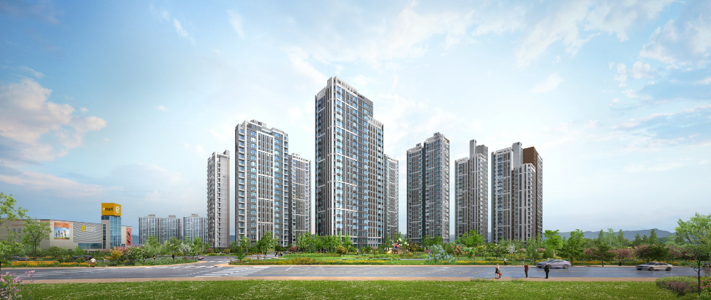 여주역 로제비앙 더센텀 투시도.