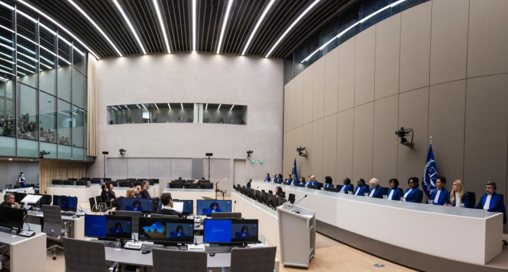 국제형사재판소(ICC)는 2025년 사법연도 개막식을 열고, 전쟁범죄 등 중대 국제 범죄의 피해자들을 위한 정의 구현을 다짐했다. 재판소는 재정·정치적 도전 속에서도 사법 독립성을 유지하며 글로벌 법의 지배 강화를 목표로 활동을 이어간다. / 사진=ICC 개막식 (출처 : ICC 홈페이지)