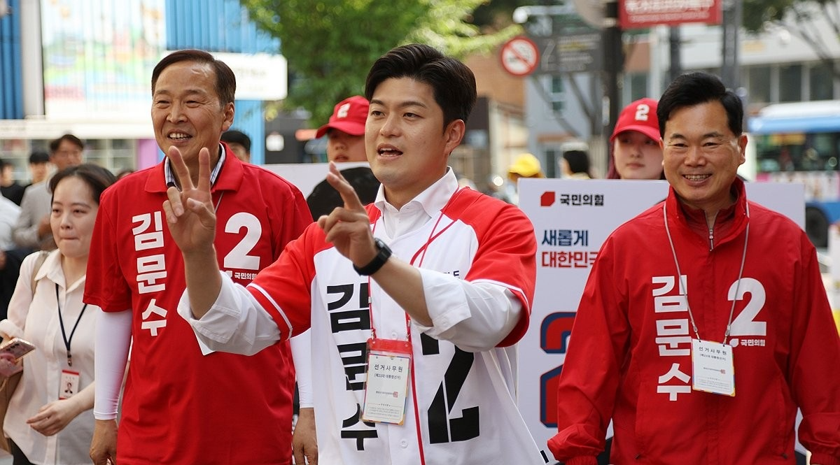 지지 호소하는 김용태 비대위원장(사진=연합뉴스)