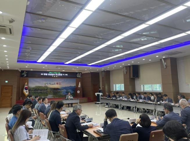 옥천군, ‘AI 활용 행정업무 추진현황 보고회’ 개최