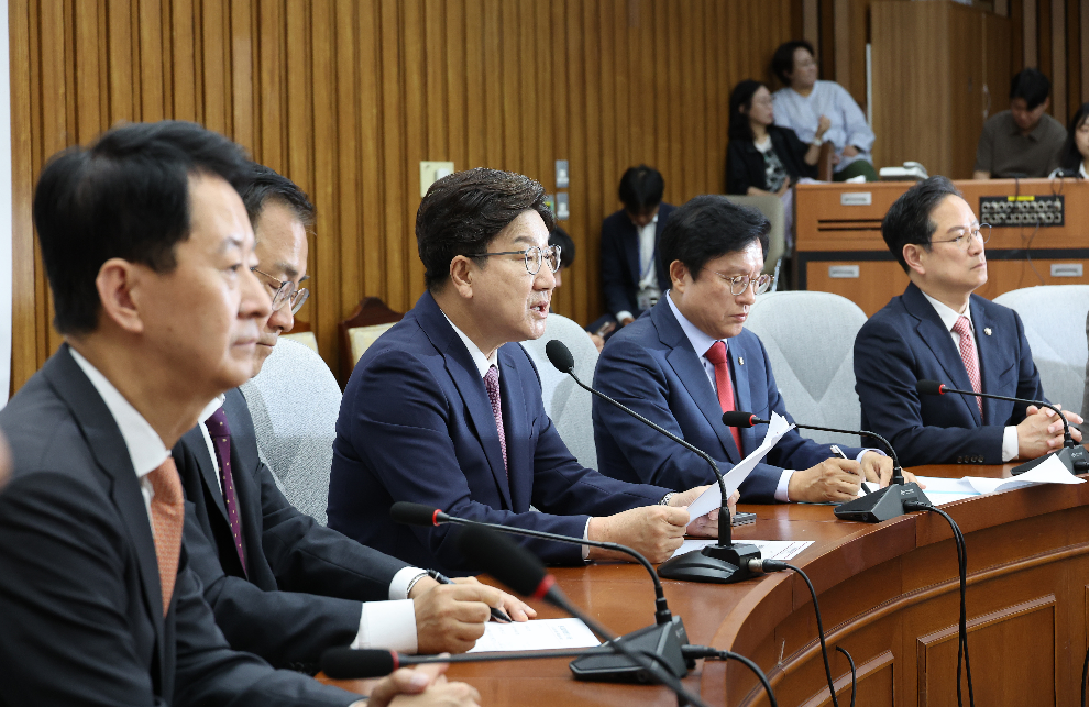 국민의힘 원내대책회의(사진=연합뉴스)