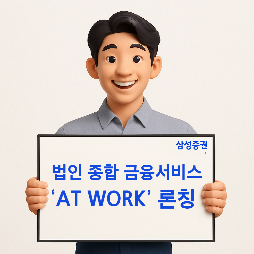 삼성증권, 법인·임직원 자산관리 서비스 '삼성증권 AT WORK' 론칭