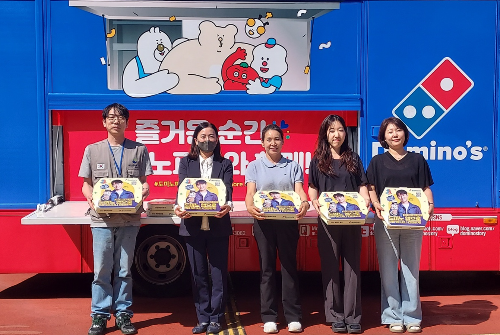 도미노피자, 호국보훈의 달 맞아 ‘보훈원’에 피자 전달