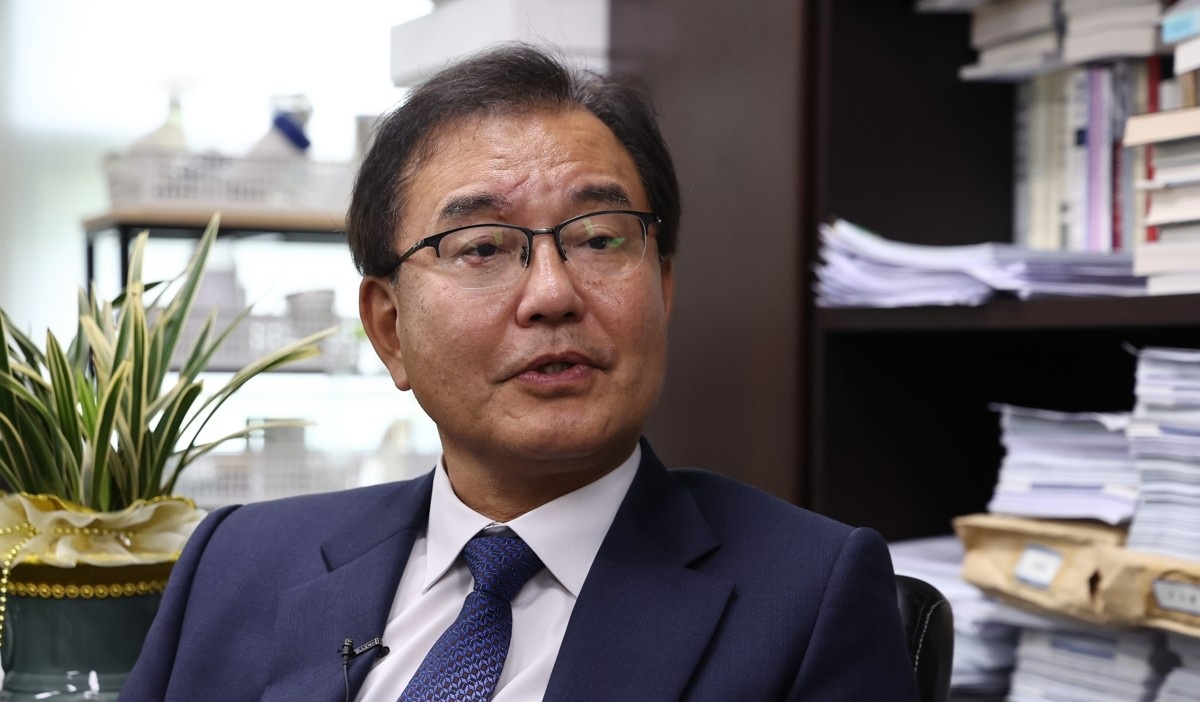 인터뷰하는 이명현 순직해병 특검(사진=연합뉴스)