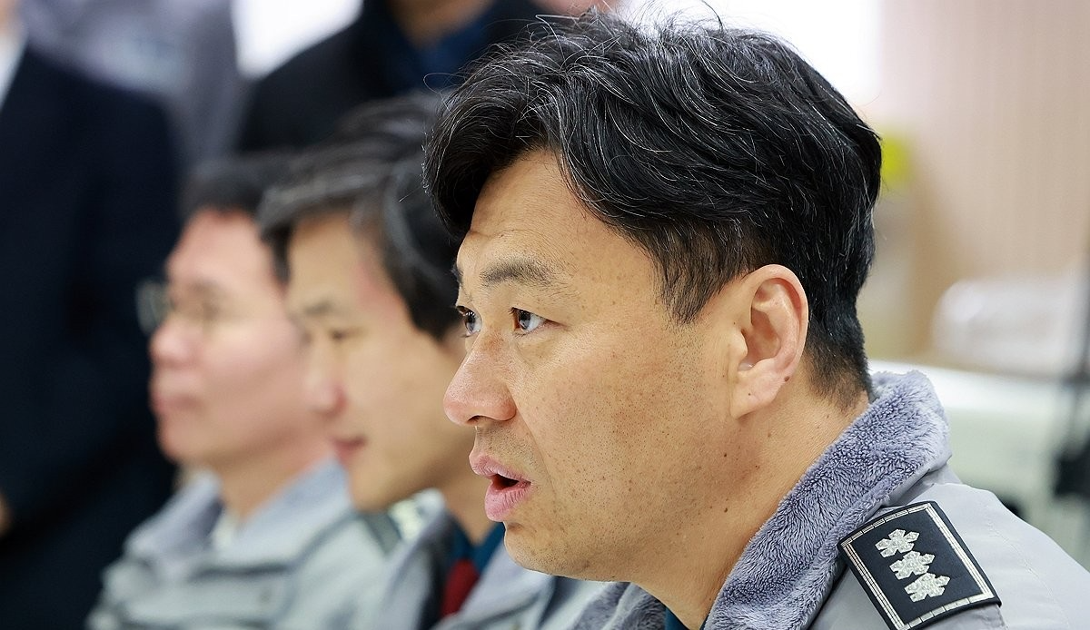 간담회서 발언하는 서울경찰청장 직무대리(사진=연합뉴스)