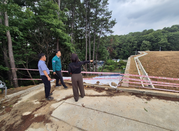 여름철 집중호우 대비 재해 취약지 안전점검
