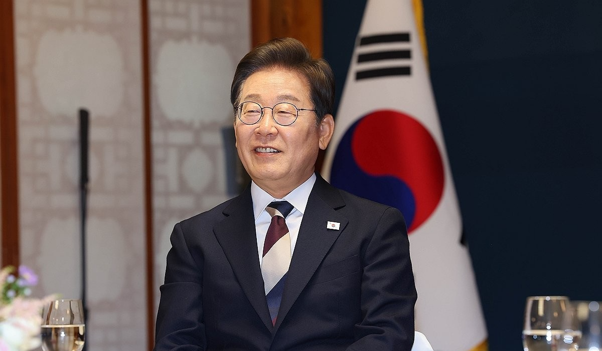 제21대 대통령 취임 기념 오찬 참석한 이재명 대통령(사진=연합뉴스)