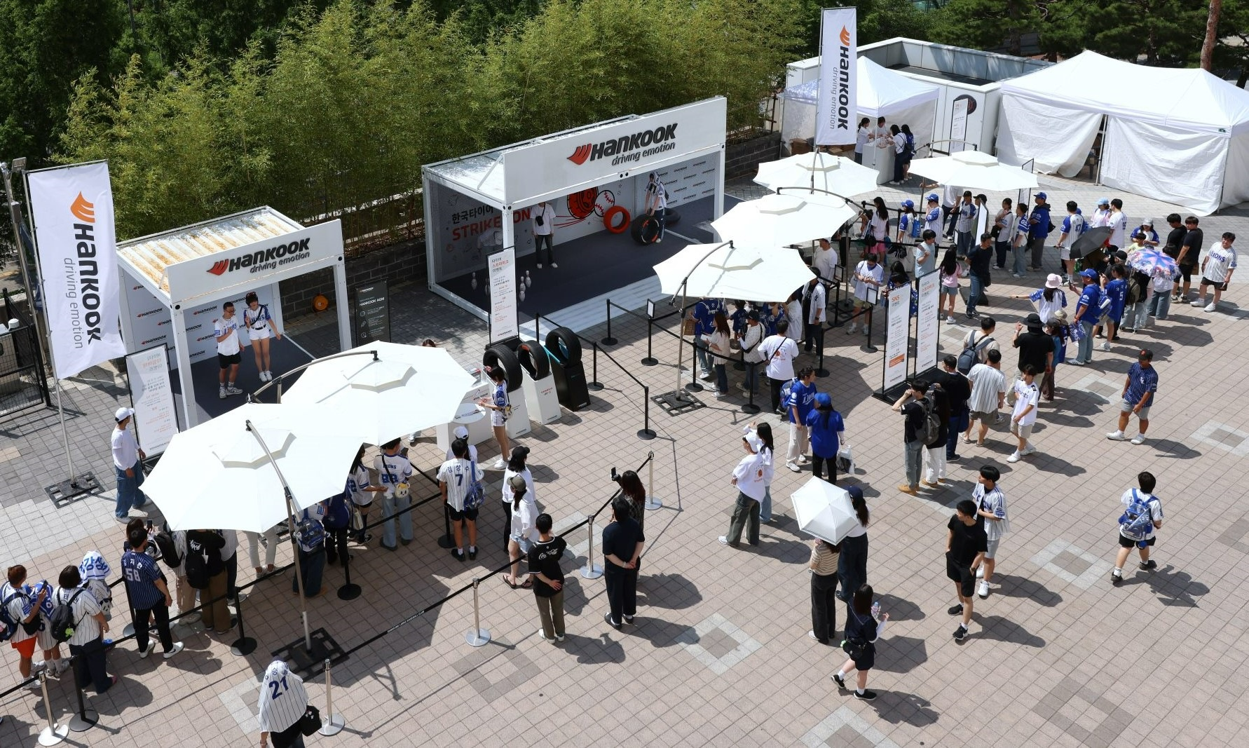한국타이어, 한화생명 볼파크에서 ‘스트라이크존’ 팝업 이벤트 진행