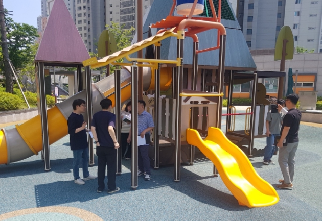 공동주택단지 내 물놀이 시설 안전점검