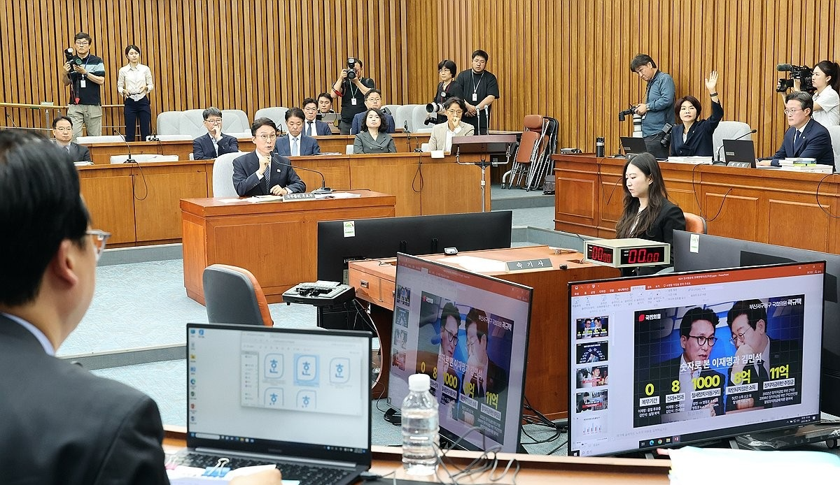 발언하는 김민석 국무총리 후보자(사진=연합뉴스)