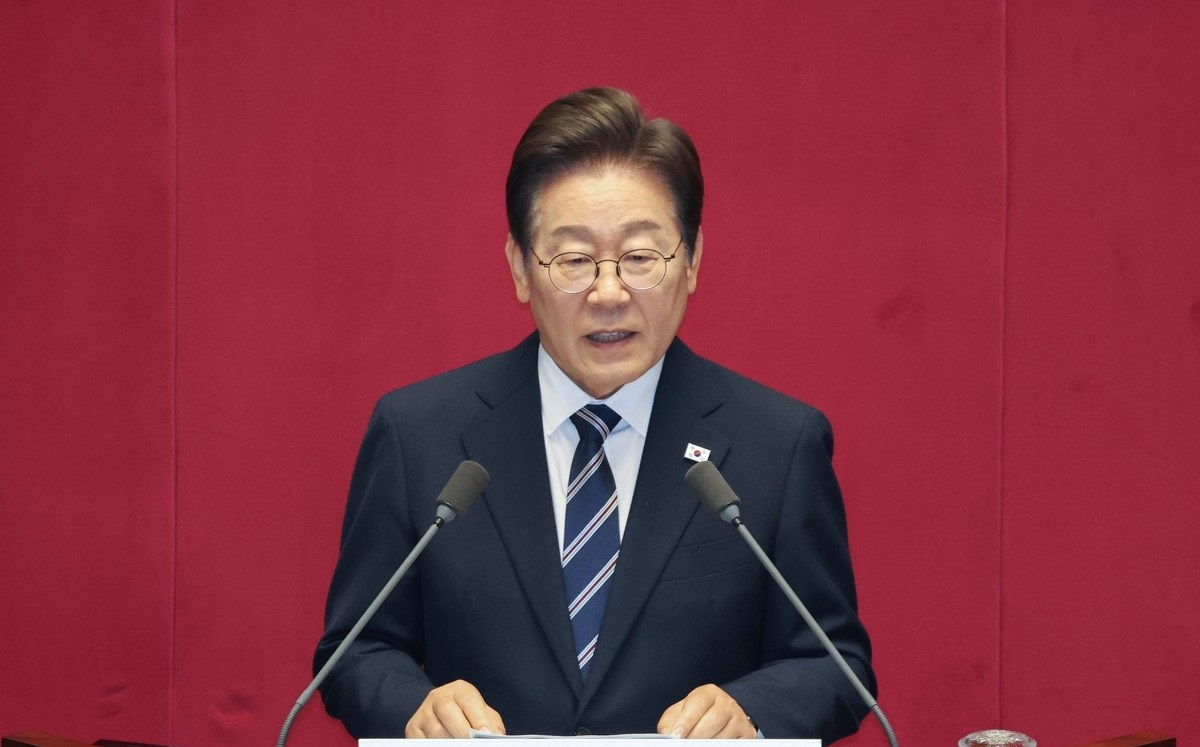 첫 국회 시정연설하는 이재명 대통령(사진=연합뉴스)