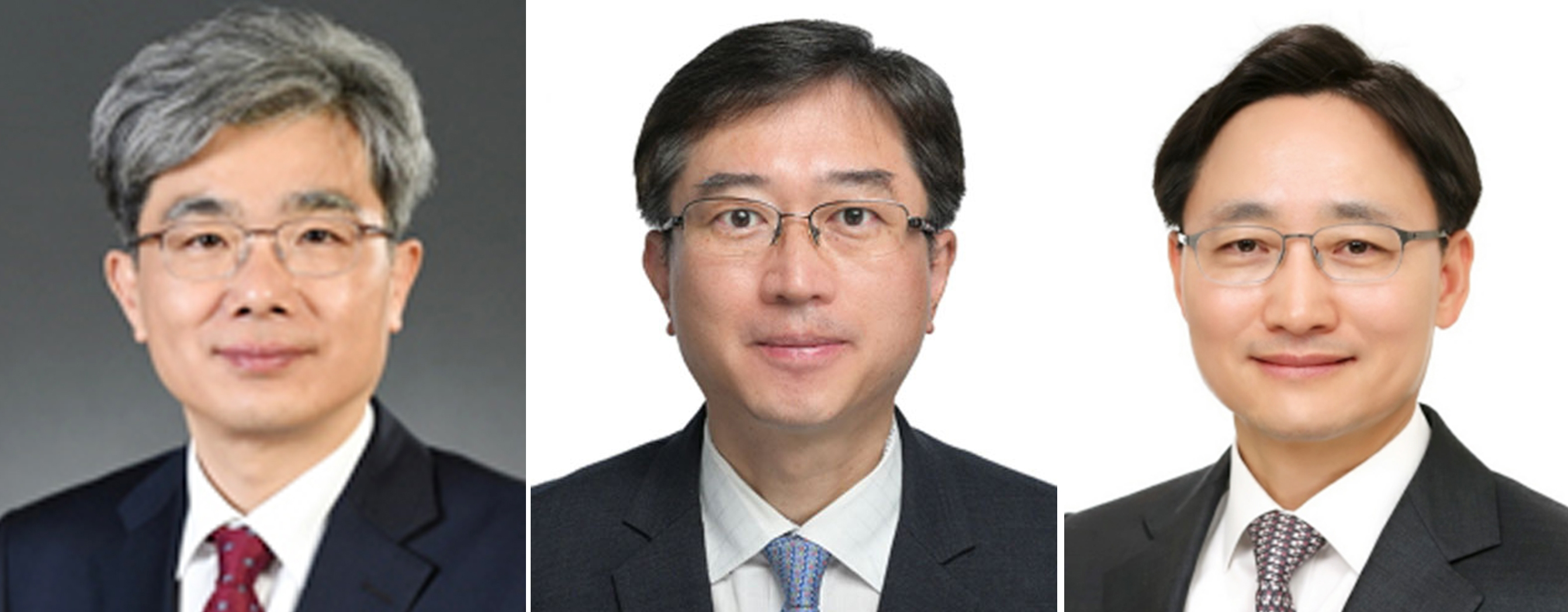 왼쪽부터 김상환, 오영준, 임광현 후보자(사진=연합뉴스)