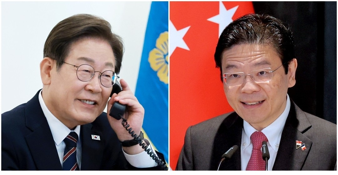 이재명 대통령, 로런스 웡 싱가포르 총리(사진=연합뉴스)