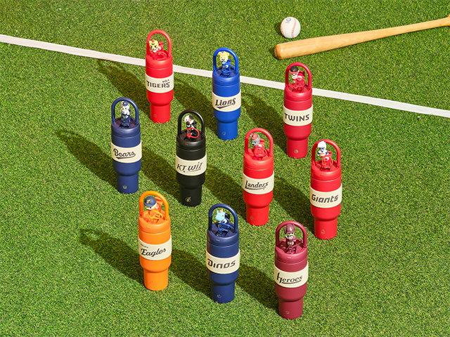 CJ온스타일, 'KBO 피규어 텀블러' 선보여