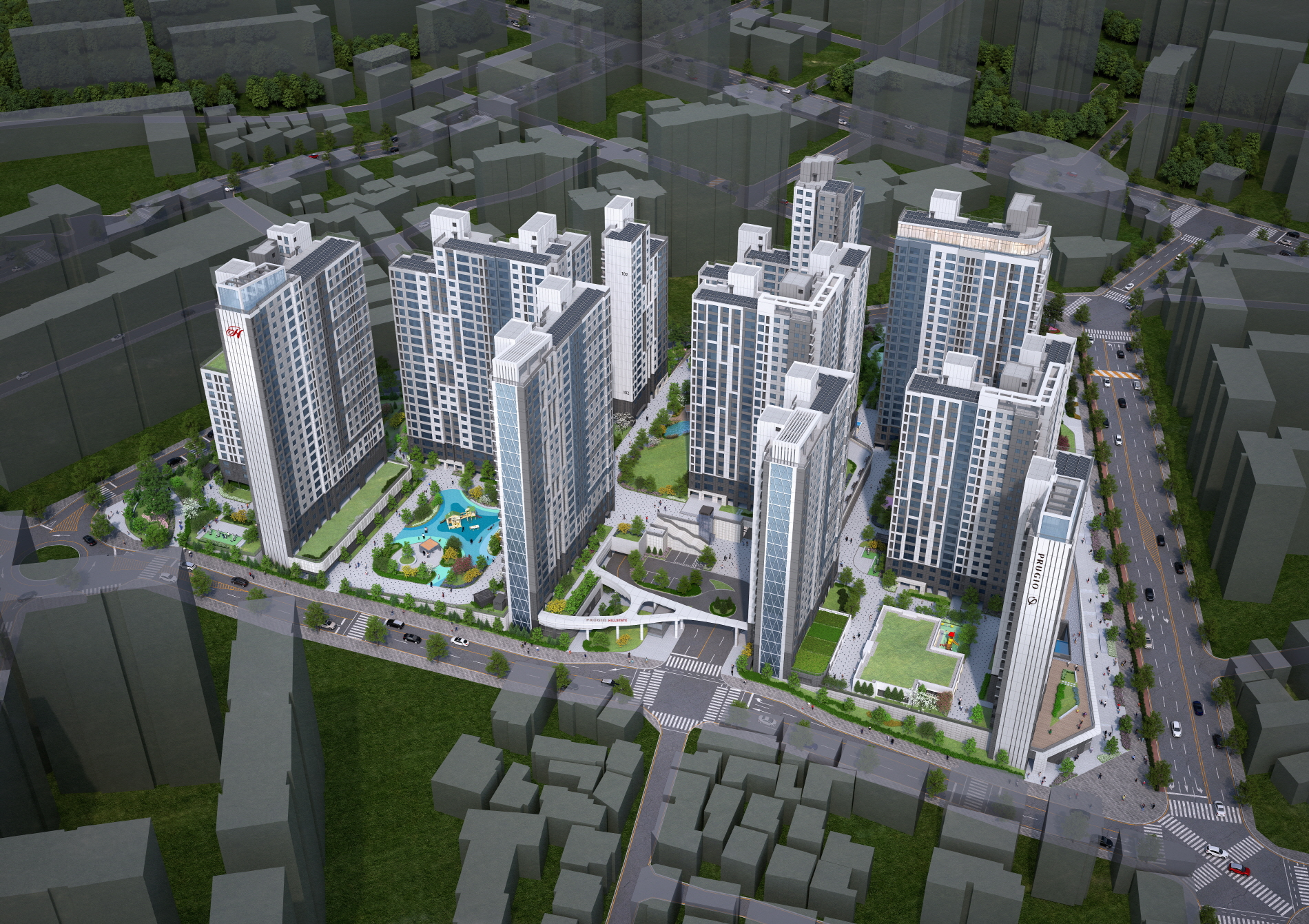 고척 푸르지오 힐스테이트 조감도