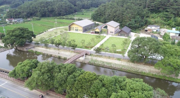 곡성군 목사동면에 소재한 들말센터 전경