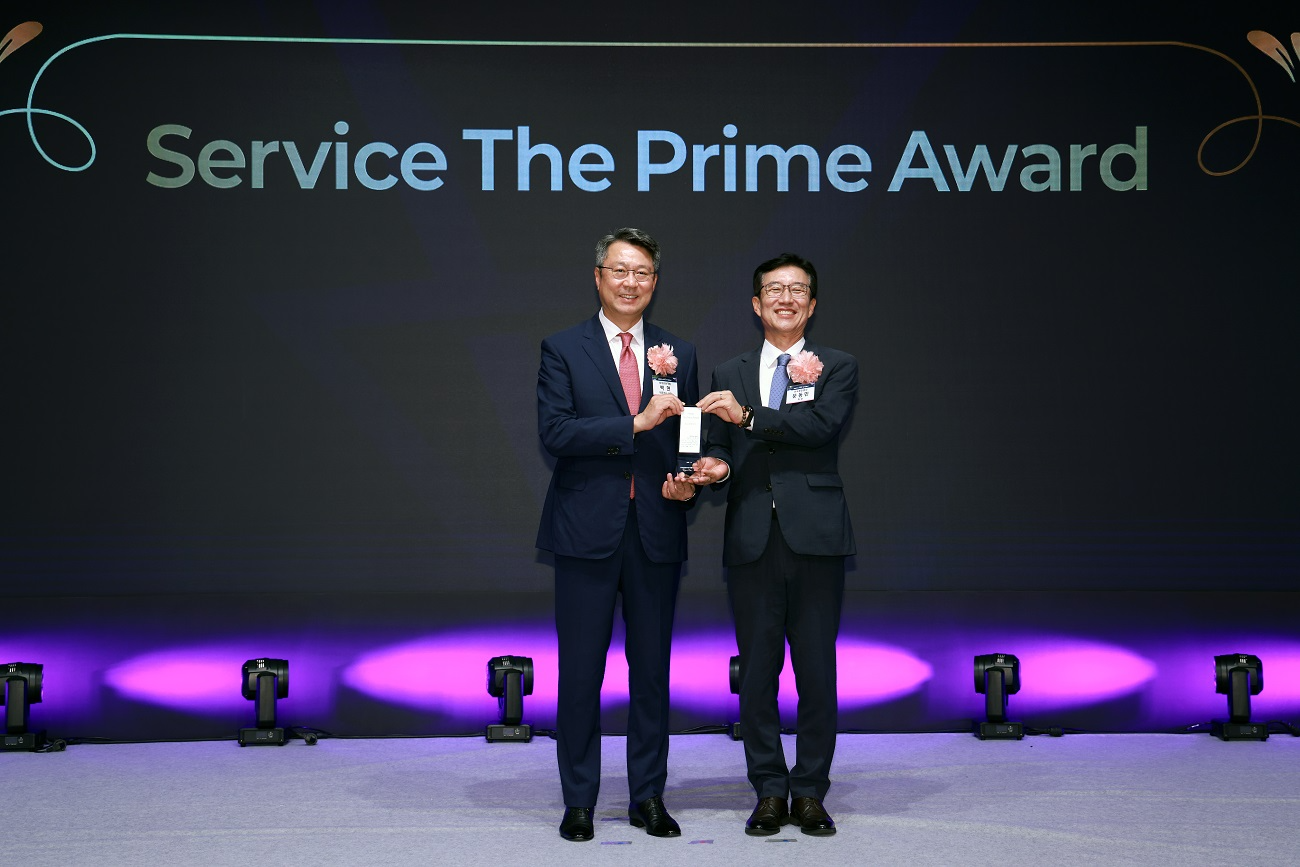 롯데관광개발 백현 대표, 한국서비스대상 최고경영자상 수상