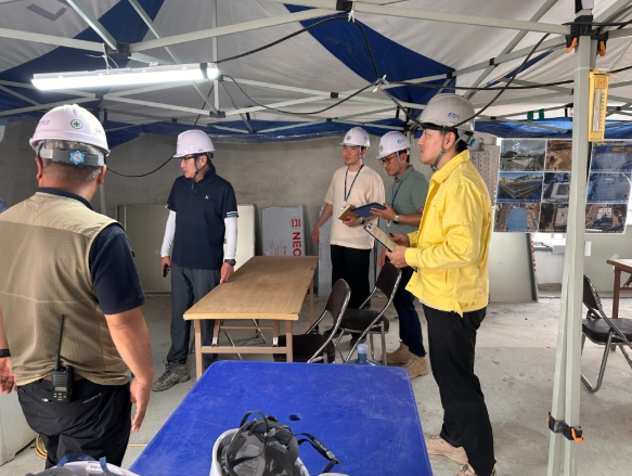 춘천시, 폭염 속 건설현장 안전관리 강화