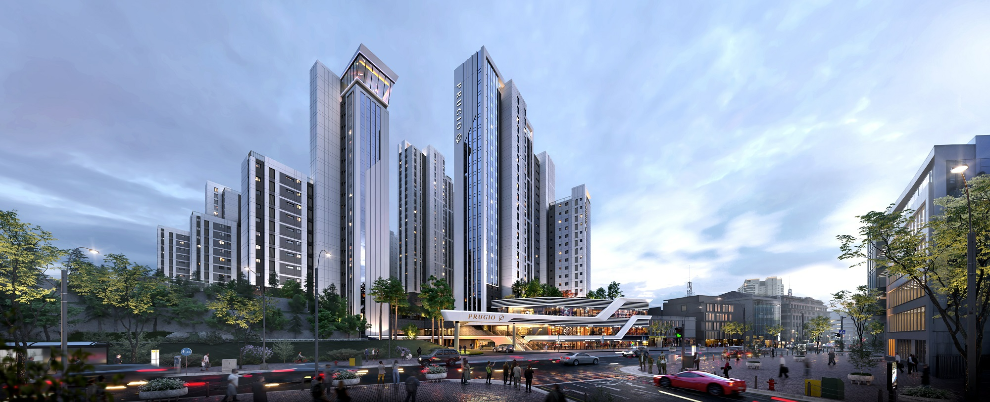 프라우드힐 푸르지오 투시도.(사진=대우건설)