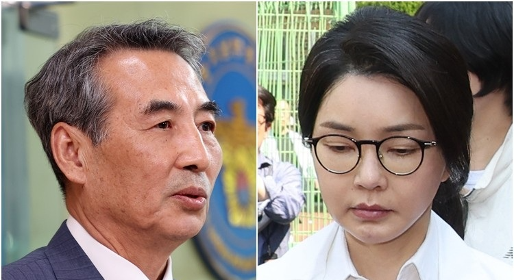 민중기 VS 김건희(사진=연합뉴스)