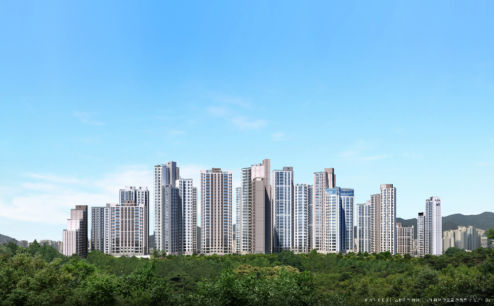 안양자이 헤리티온 투시도