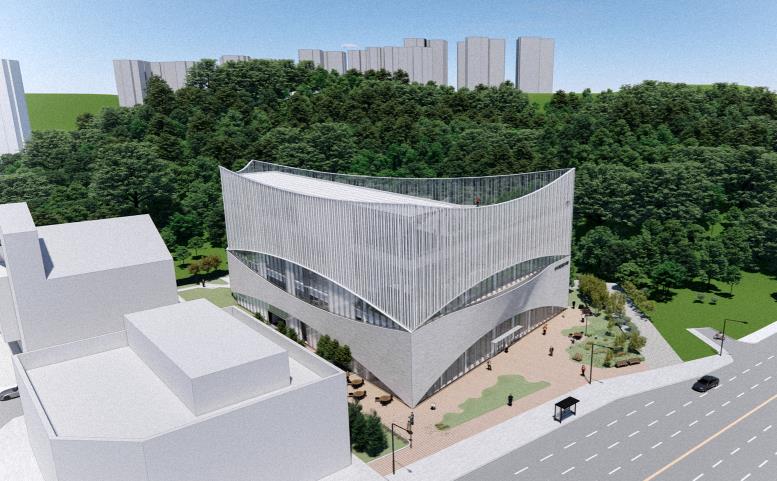 공공도서관 조감도