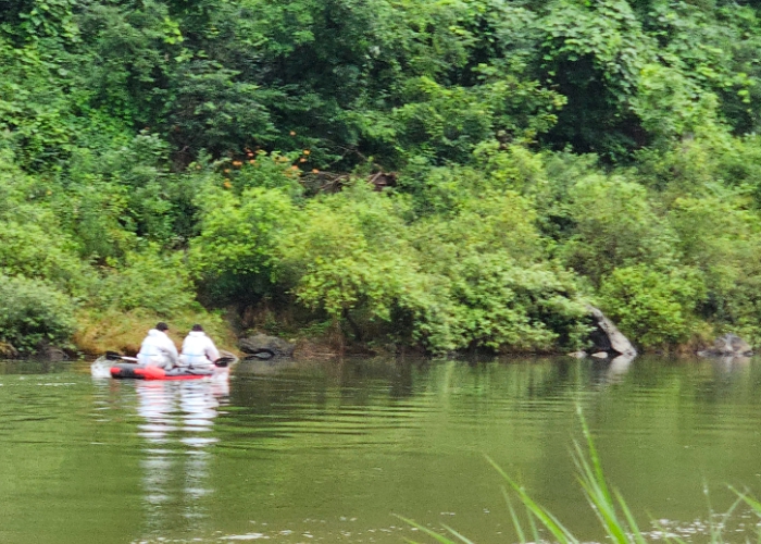 불법어업 행위 적발 및 수거 현장 사진