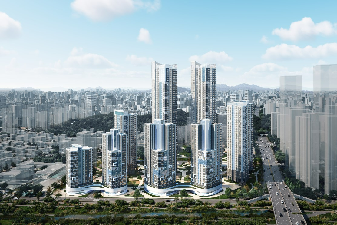 개포우성4차 재건축 조감도.(사진=서울시)