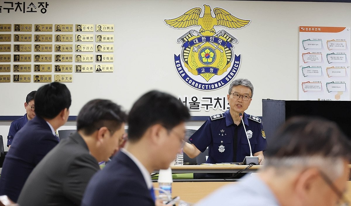 3대 특검 종합대응 특위, 김현우 서울구치소장과 면담(사진=연합뉴스)
