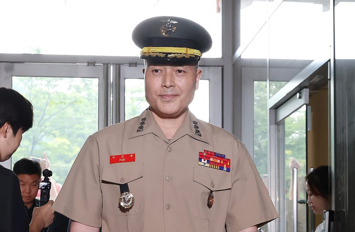 박정훈 대령, 순직해병특검 참고인 출석(사진=연합뉴스)