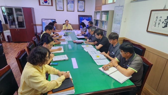 폭염 온열질환 긴급 비상대책 회의