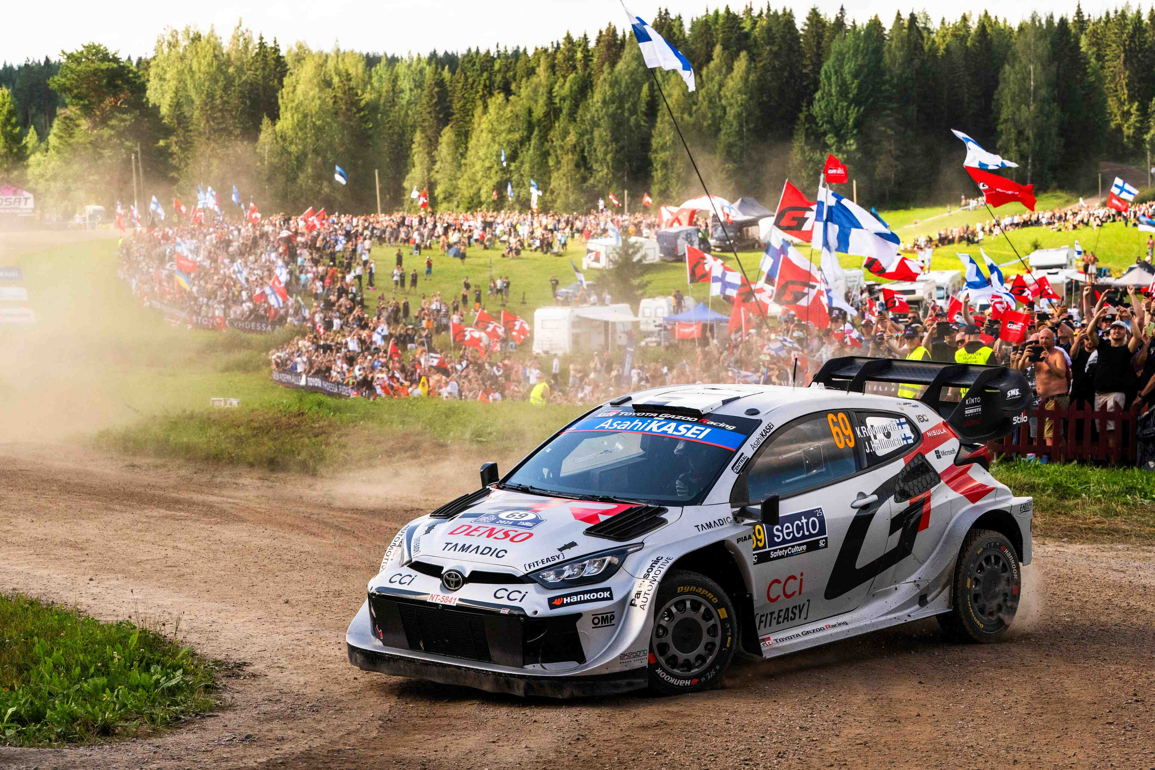 토요타 가주 레이싱 월드 랠리 팀.(사진=한국타이어)