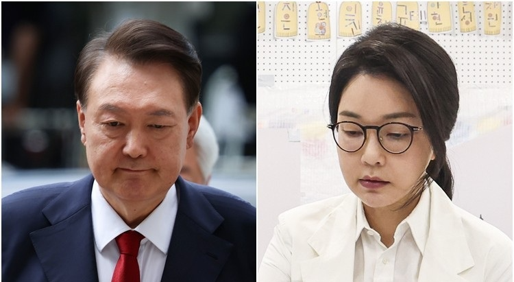 윤석열 전 대통령과 김건희 여사(사진=연합뉴스)