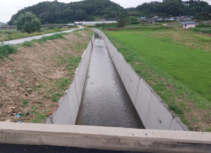 마장지구 가뭄 대비 용배수로